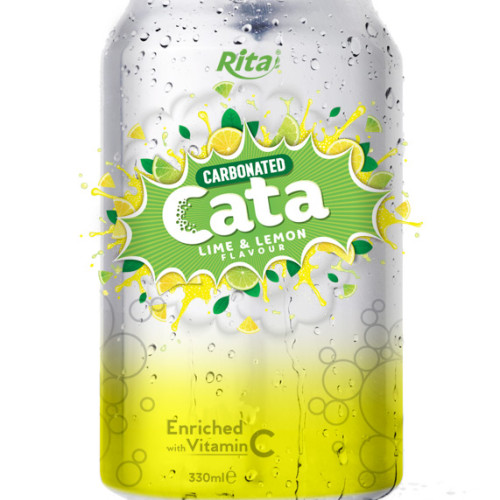 Carbonated Natural Lime Lemon Flavor Drink